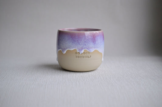 Becher Cosmo "Go fuck yourself"