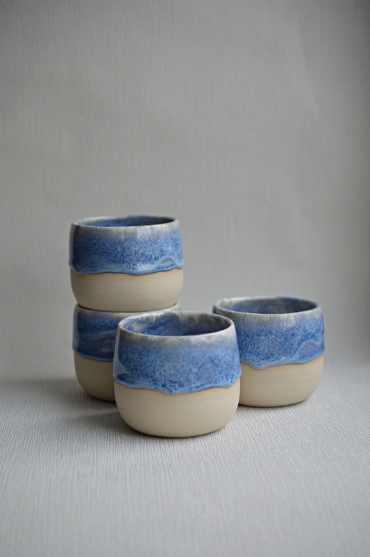 Becher Krabi / weißer Ton